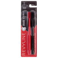 Набор зубных щеток Revyline SM6000 DUO Red + Black by Dr. Baburov