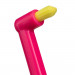 Зубная щетка Revyline SM1000 Single Long 9mm, монопучковая, розовая- желтая