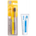 Набор зубных щеток Revyline SM6000 DUO Yellow и Grey + Зубная паста Revyline Smart, 75 г
